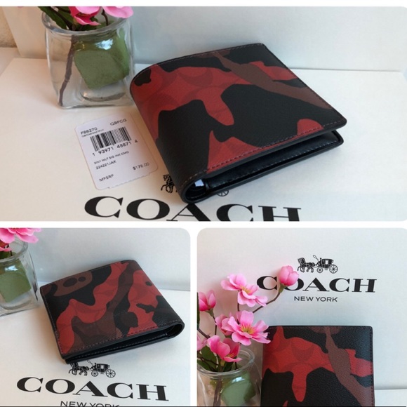 Coach Menβs Wallet F88270 - Picture 2 of 4